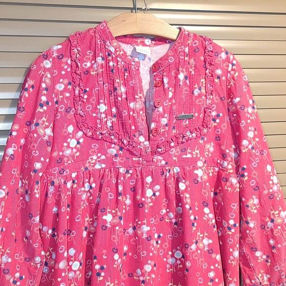 VGC Girls 6yrs very pretty fun summer dress, lightweight & frilly, 100% cotton - Picture 6 of 13